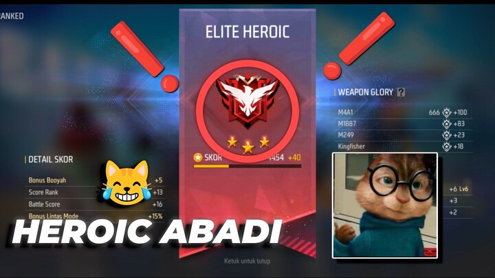 PRIA INI INGIN MENCAPAI MASTER LOH YAH 😹)(FREE FIRE EXE)