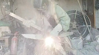 When you play a real electric guitar, sparks fly