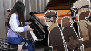 Apakah kamu juga ingin menari? Piano Naruto Shippuden OP16 "Silhouette / KANA-BOON" memainkan Piano 