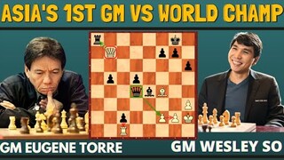 Butas-Butas Technique (One Pawn Weakness and it's over)  ||  GM Torre -GM So 2009