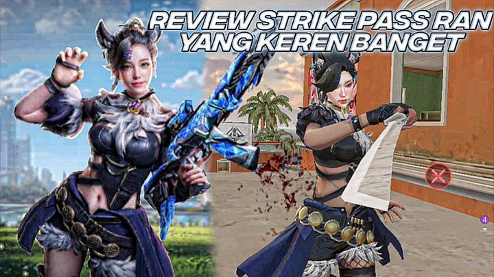 Review Skin Strike Pass Ran Tema Serigala Yang Cute Banget!! Akhirnya Punya Skin Ran🔥