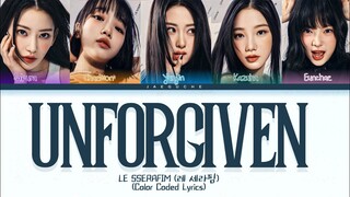 LE SSERAFIM (르 세라핌) - Unforgiven (without Lyrics)