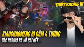 ĐỐI THỦ CẤM 4 TƯỚNG CỦA XIAOCHAOMENG TẠI ĐẠI CHIẾN STREAMER NHƯNG BỎ QUÊN DARIUS VÀ CÁI KẾT