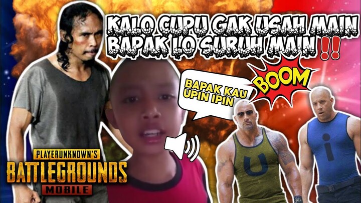 KETEMU SQUAD TOXIC "Kalo Cupu Gak Usah Main Bapak Lo Suruh Main !!" | PUBG MOBILE FUNNY MOMENTS