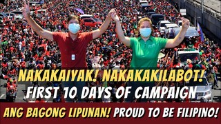 NAKAKA-PROUD BBM-SARA TANDEM | FIRST 10 DAYS CAMPAIGN | BONGBONG MARCOS | SARA DUTERTE | UNITEAM WIN