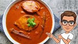 Tasty Tenggiri Fish Curry | Resepi Kari Ikan Tenggiri | Mackerel Fish Curry | Fish Fillet Curry