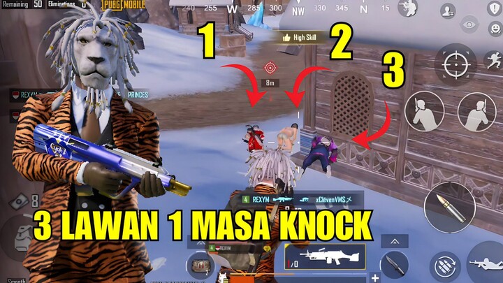 Hampir Mati Di Keroyok 3 Orang Cuy | Kill 10+ | PUBG Mobile