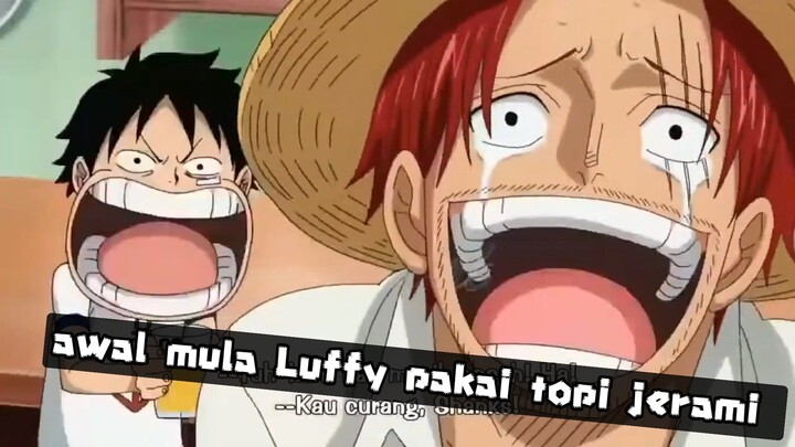 Masa kecil Luffy bersama Shanks dan awal mula Luffy Menjadi manusia karet‼️