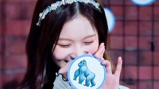 看到大猩猩想到JYP的雪允，节目组：JYP不能看的片段！