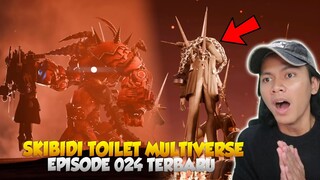REACTION EPISODE 024 SKIBIDI TOILET MULTIVERSE TERBARU@DOM_Studio! SEMUA ALIANSI DRILLMAN DIKALAHKAN