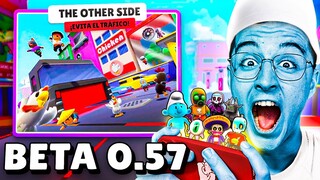 NUEVAS *SKINS PITUFO* BETA 0.57 de STUMBLE GUYS! 😱🔥