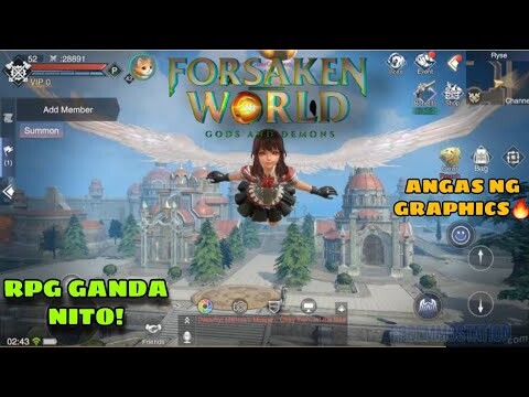 DOWNLOAD FORSAKEN WORLD  || TAGALOG GAMEPLAY