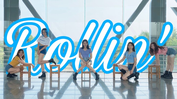 5 คน 5 สี Rollin'💙Brave Girls 5 คน คัฟเวอร์เพลงเต็มวง [Tingke Mishilan]