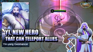 SHE CAN TELEPORT THE WHOLE TEAM 😱 YI, THE NEW MAGE HERO IN Mobile Legends: Bang Bang