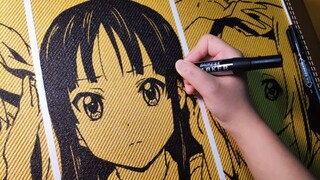 [Drawing] K-ON! - On My 5,000 Dollar Guitar Box