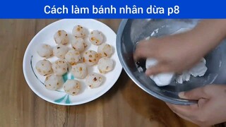 Cách làm bánh nhân dừa p8