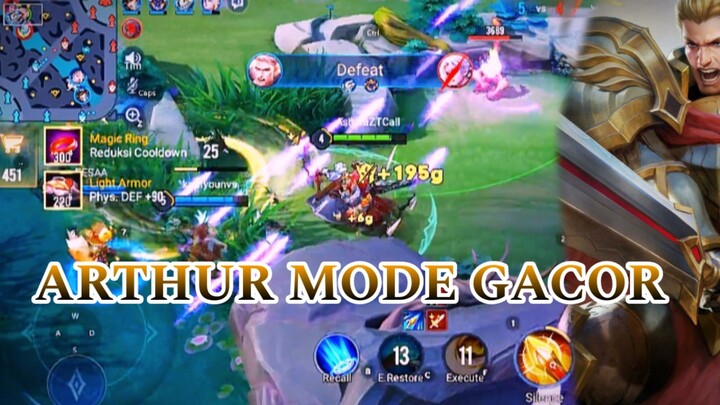 ARTHUR MODE GACOR