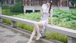 【七毒喵】江南旗袍小姐姐 |4K竖屏