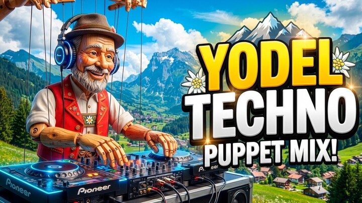 YODEL TECHNO (Puppet Spectacle Edition) ️ Alpine Bass Mix | Epic Yodeling & Drop