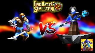 Epic Battle Simulator 2 | 120 MAGE TOWERS VS 120 NINJAS!