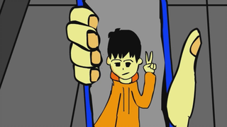 恐怖动画：自拍手机