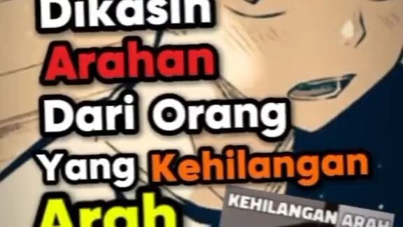 beliau kehilangan arah demi kita agar terarah 🥹