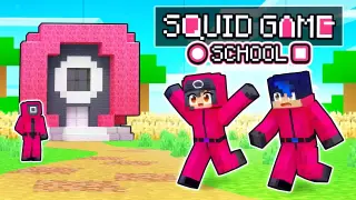 The PINK SOLDIER School In Squid Game!