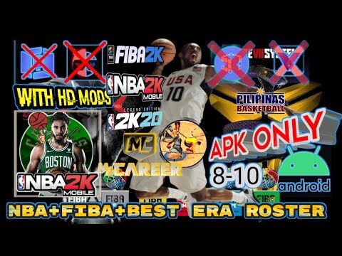 NBA2K20 V97 HD MODS+ANKLE BREAKER MODS+FIBA+BEST ERA+NBA2K22@NBA