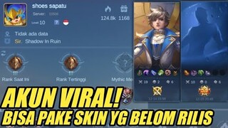 CEK SEKARANG! AKUN INI PUNYA SIAPA ? BISA PAKE SKIN YANG BELOM DI RILIS !!