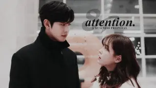 Kang Tae-Mu & Shin Ha-Ri Â» Attention. [Business Proposal +1x06]
