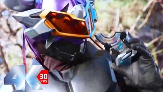 [𝟒𝐊𝟲𝟬frame] So cool! Kamen Rider Bull's full form transformation + special move collection, Bull Bul
