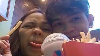 @Mcdo WITH BEBELYN. h3h3h3