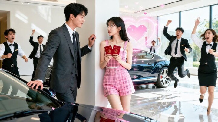 CEO mafia dingin pada semua, jatuh cinta pada gadis 18 th yang merusak mobil mewahnya, menikahinya.