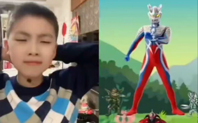 Why is Ultraman crying? T﹏T