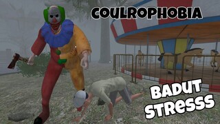 Badut Stress Gak ada Obat | Tapi Seruu - COULROPHOBIA Horror Game