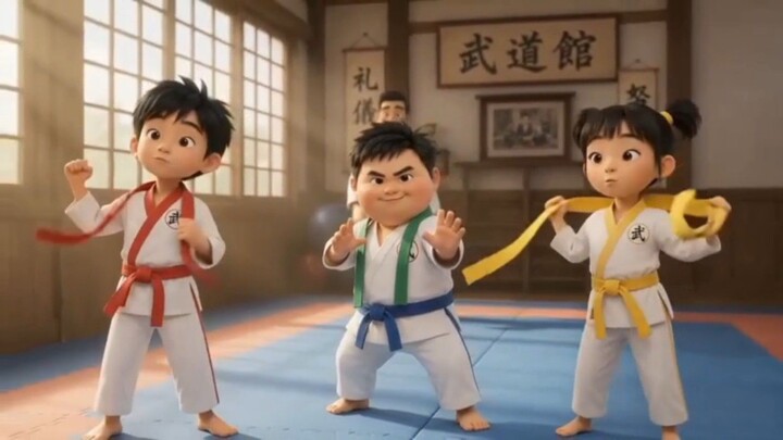 KARATE TRIO | animated short film
