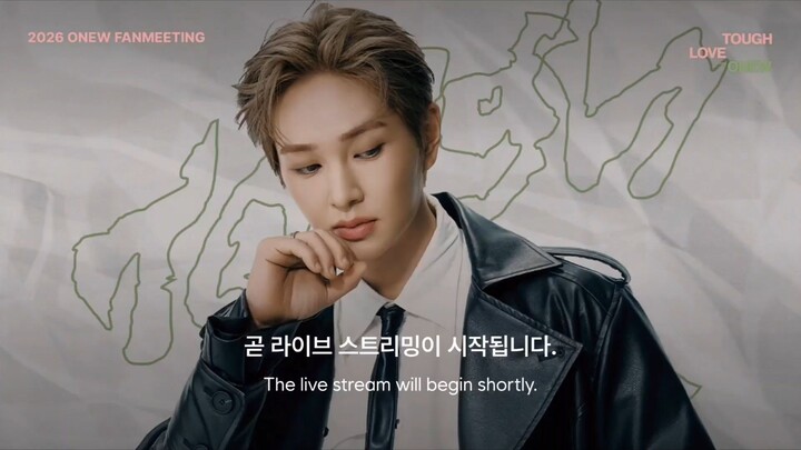 Onew - 2026 Fanmeeting 'Tough Love' in Seoul [2026.04.11]