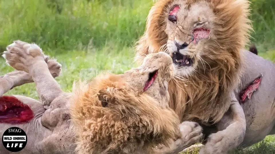 Lions Fight Lions To The Death | Battle Of The Mapogo Alliance | Wild  Animals - Bilibili