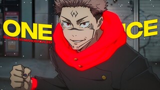 ONE CHANCE - Sukuna Vs Mahoraga Jujutsu Kaisen Badass EDIT/AMV