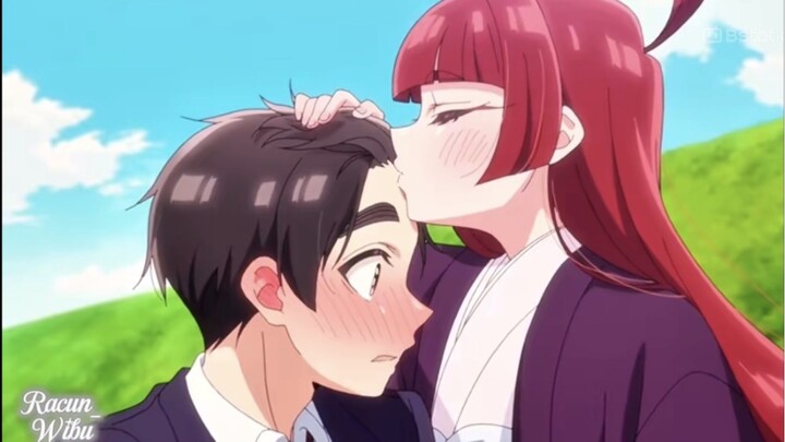 Tiba tiba dikecup keningnya sama ayang😍