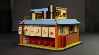 [Miniature Model] Making Ichiraku Ramen Kit, I can really learn it this time!