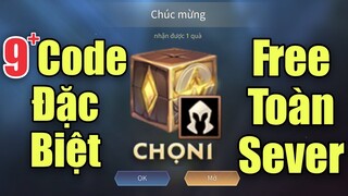 Free 9 Code đặc biệt không giới hạn Toàn server - Giftcode Chung kết ĐTDV mùa Xuân 2021 FL vs SGP