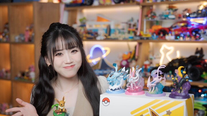 The bizarre adventure of the Eevee family? Capture all the new Pokémon blind boxes!