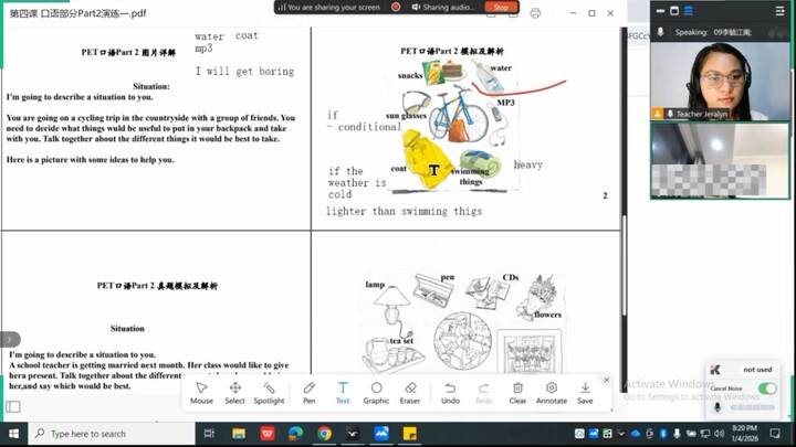 ENGLISH CLASS - Express your thoughts freely!