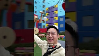 MEDY RENALDY MASUK KE DUNIA TOY STORY ASLI! ❤️🫶
