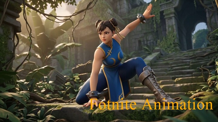 Fortnite Cuddle Team Leader and Chun-li