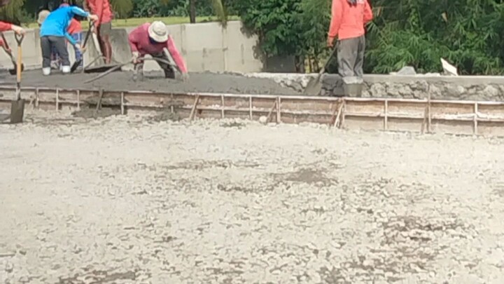 pouring tim