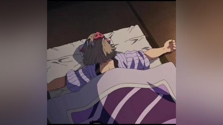 Ỉn ngủ ngon quá 🤣 inosuke zenitsu tanjiro kimetsunoyaiba anime animevietsub