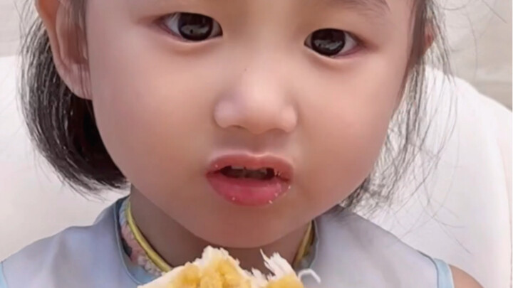 今天米饭换造型了