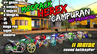 WAJIB DOWNLOAD ❗❗ GTA SA LITE MOD DRAG HEREX + SOUND HELIKOPTER TERBARU 2022 // 11 MOTOR // NO PW